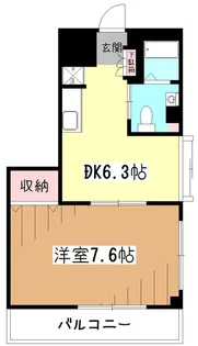 第三ハヤブサマンション【3階】の間取り