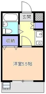 リエス所沢5号館【2階】の間取り