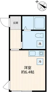 ジラソーレ宮崎台【2階】の間取り