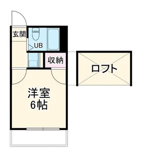 Leopalace西川口第14【2階】の間取り