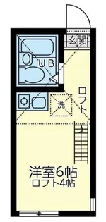 ユナイト小机ステーションクロスビー【2階】の間取り