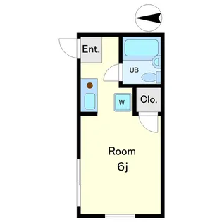 東京都豊島区池袋本町4【アパート】の間取り