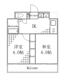 東京都墨田区千歳3【マンション】の間取り