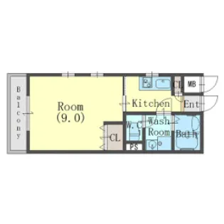 コージーヒル塩屋【2階】の間取り