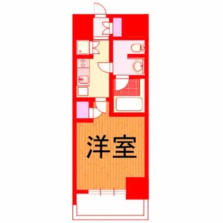 スパシエ川崎エセンザ【5階】の間取り