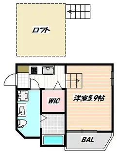 千葉県船橋市西船3【アパート】の間取り