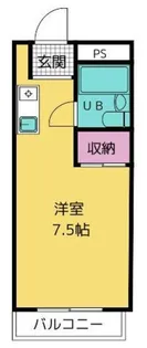 メゾン香風【3階】の間取り
