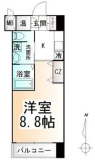 アントラ立町【7階】の間取り