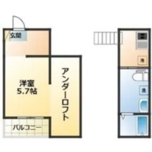 ウィーン・ベルII【2階】の間取り