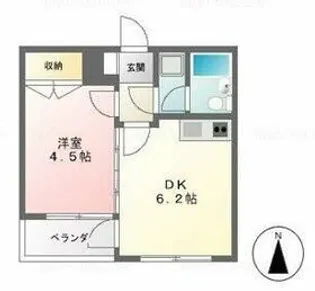 東京都府中市府中町1【マンション】の間取り
