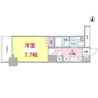 東京都大田区東矢口2【マンション】の間取り