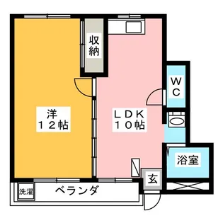 シャルムレジデンスII【3階】の間取り