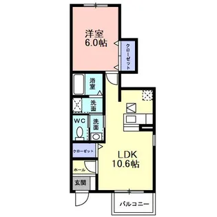 bel quartetto IV【1階】の間取り
