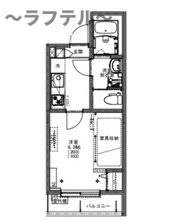 KEIAI RESIDENCE 西所沢【1階】の間取り
