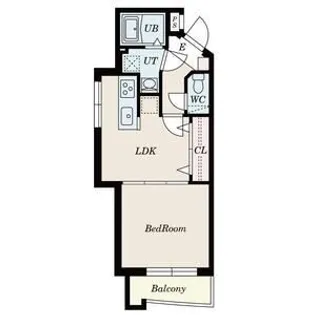 ウッドベルタワー【3階】の間取り