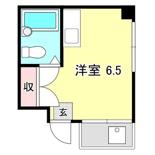 コーポCOSMOS【2階】の間取り