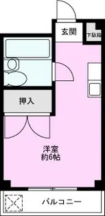 コーポM1【2階】の間取り