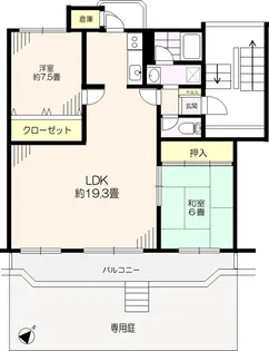 千葉ファミリータウン【1階】の間取り