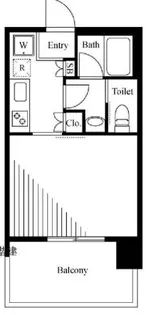 東京都港区海岸1【マンション】の間取り