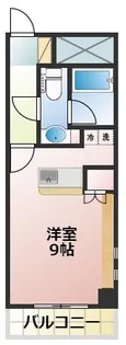 熊本県熊本市中央区草葉町【マンション】の間取り