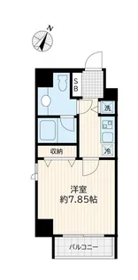 東京都港区赤坂4【マンション】の間取り