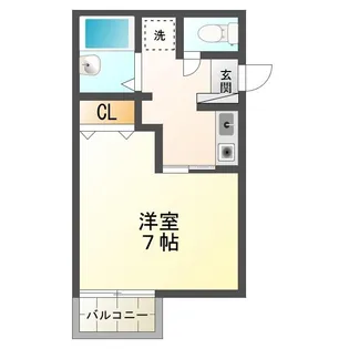 オモトハイツ【2階】の間取り