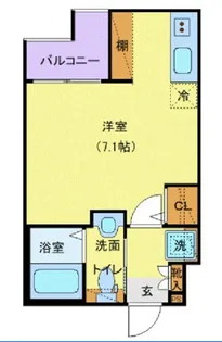 東京都葛飾区東立石3【アパート】の間取り