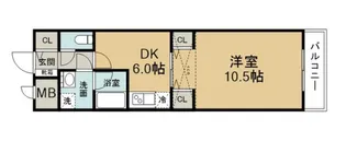 藤野ビル【4階】の間取り