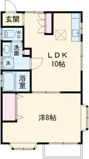 グレース永福No.5【1階】の間取り