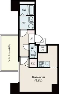 S-RESIDENCE上前津【6階】の間取り
