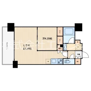 プレジオ川口ASIAN【2階】の間取り