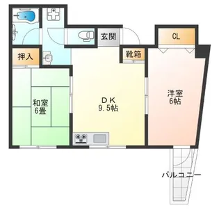 ハイアットマンションアヴィ【4階】の間取り