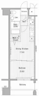 ガーラプレシャス横濱関内【4階】の間取り