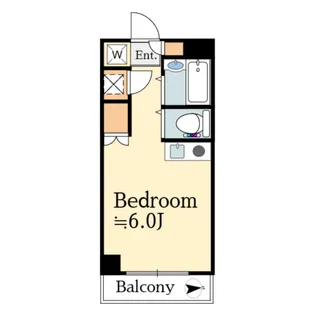ウェーブス-WAVES-【2階】の間取り