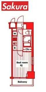 グランド・ガーラ新横浜North【9階】の間取り
