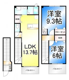カーサグランデの間取り