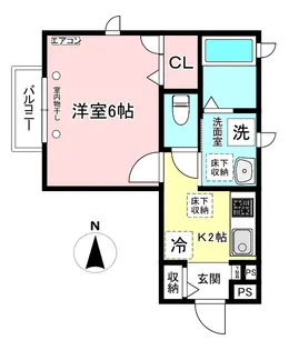 メゾン106A【1階】の間取り