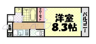Cion NISHIKUJYO【5階】の間取り