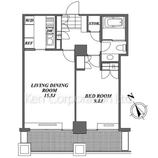 城山トラストコート【2階】の間取り