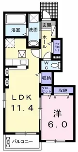 ミライ A【1階】の間取り