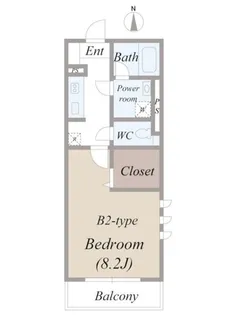 ラスカ小金井【3階】の間取り
