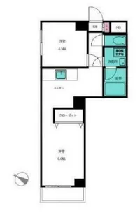 ハイライフ恵比寿【5階】の間取り