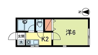 野ヶ山方【1階】の間取り