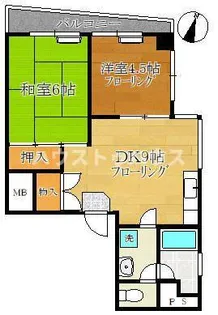 櫻田ビル【3階】の間取り