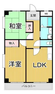 ジャルダン美樹【1階】の間取り