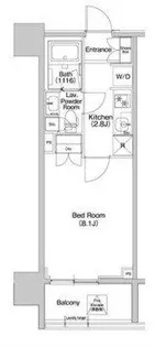 コンフォリア品川EAST【2階】の間取り