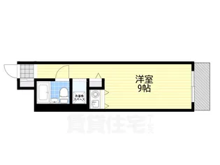 朝日プラザ梅田2【4階】の間取り