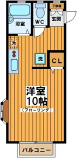 セゾンタニザワ【1階】の間取り