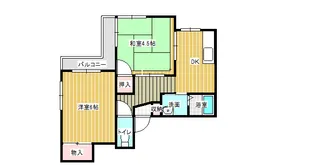 サニーハイツ土気【2階】の間取り