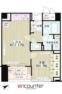 エル・セレーノ西早稲田【2階】の間取り